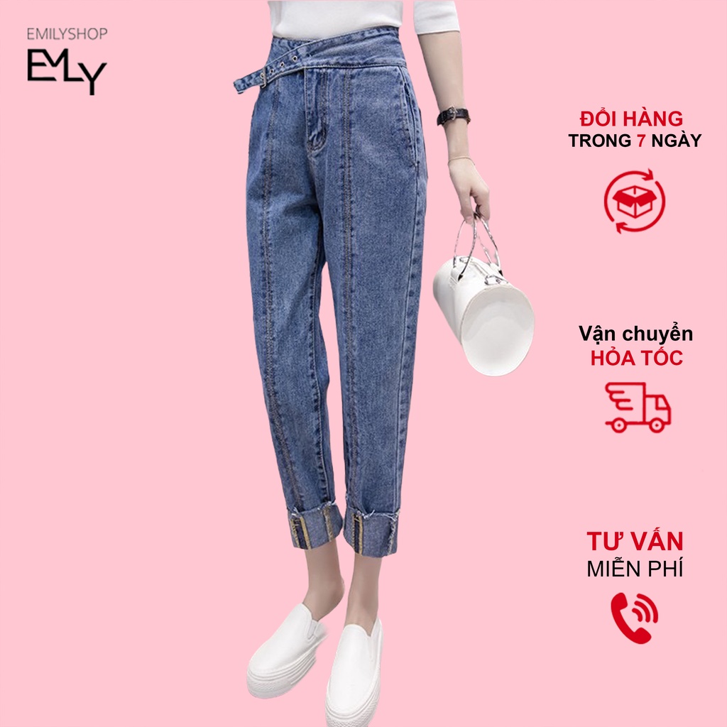 QUẦN JEANS CÔNG SỞ HOC SINH BASIC THỜI TRANG NỮ