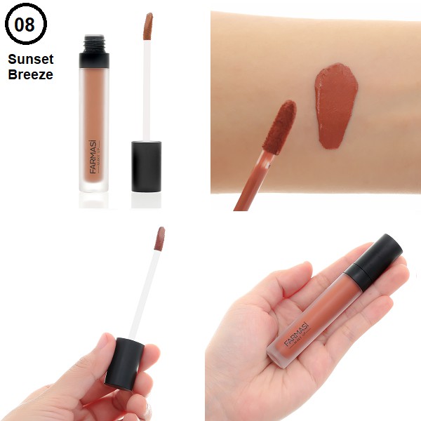 [Mã FMCGMALL -8% đơn 250K] [Date 2023] Son Lì Mịn Môi, Bền Màu Farmasi Make Up Matte Liquid Lipstick 4ml (1739LIP)