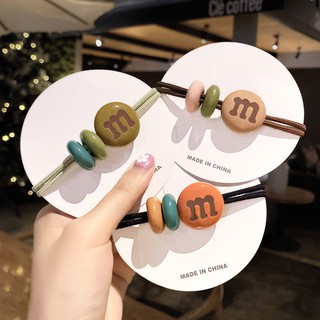 Dây cột tóc kẹo M&M dễ thương