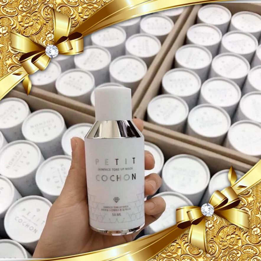 Mặt nạ ủ trắng da Petit Cochon Skinface Tone Up Mask Hàn Quốc 50ml Mit Beauty loại bỏ tế bào chết giúp sáng da xỉn màu | BigBuy360 - bigbuy360.vn