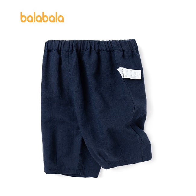 (0-3 tuổi) Quần sooc bé trai hãng BALABALA màu ghi xám hoặc xanh than 200221110103