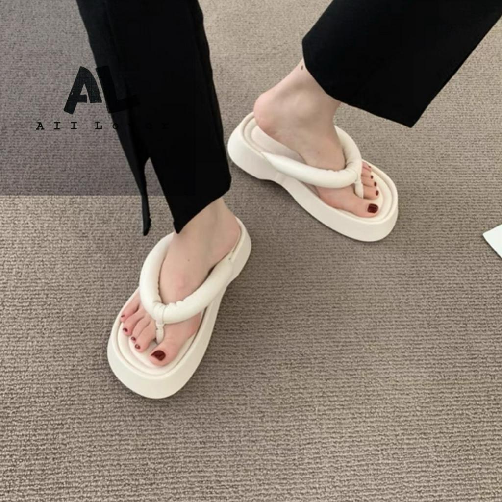 DÉP XUỒNG ALILOVER - DÉP NỮ ĐẾ BẰNG QUAI KẸP PHỒNG PHONG CÁCH THỜI TRANG HIỆN ĐẠI AD230394