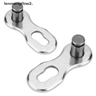 {FCC} 2Pcs Portable Bicycle Chain Master Link Joint Connector 6/8/10 Speed Quick Clip {lenmengfine2.}