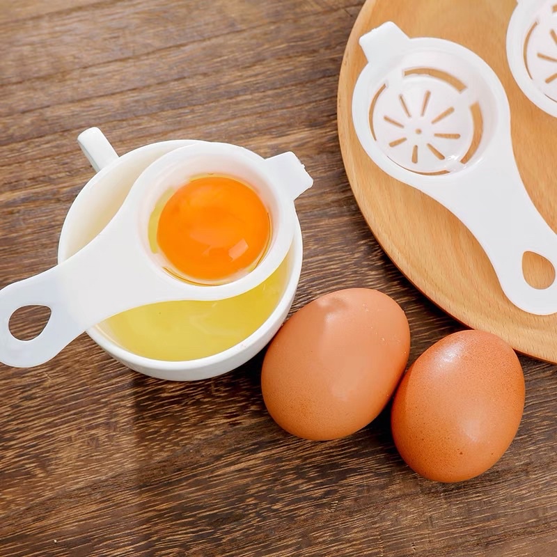Dụng Cụ Tách Lòng Đỏ Trứng Tiện Dụng Thông Minh Chất Liệu Nhựa Cao Cấp An Toàn Sức Khoẻ Tách Lọc Lòng Đỏ Trứng Lúa Mạch