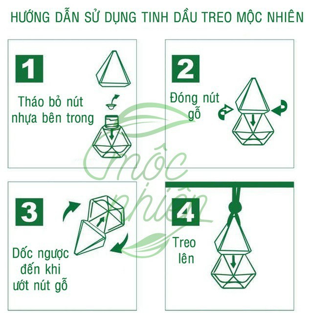 Tinh dầu Mộc Nhiên hương treo xe ô tô đủ loại mùi hương quyến rũ