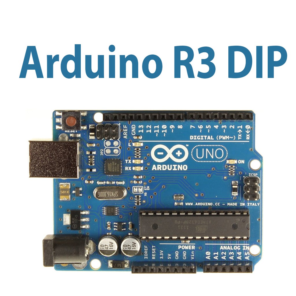 Arduino UNO R3 DIP (chíp cắm - có kèm cáp)