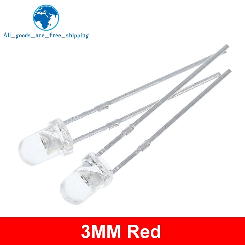 Đèn Led Đi Ốt F3 Siêu Sáng 3mm Nhiều Màu Sắc