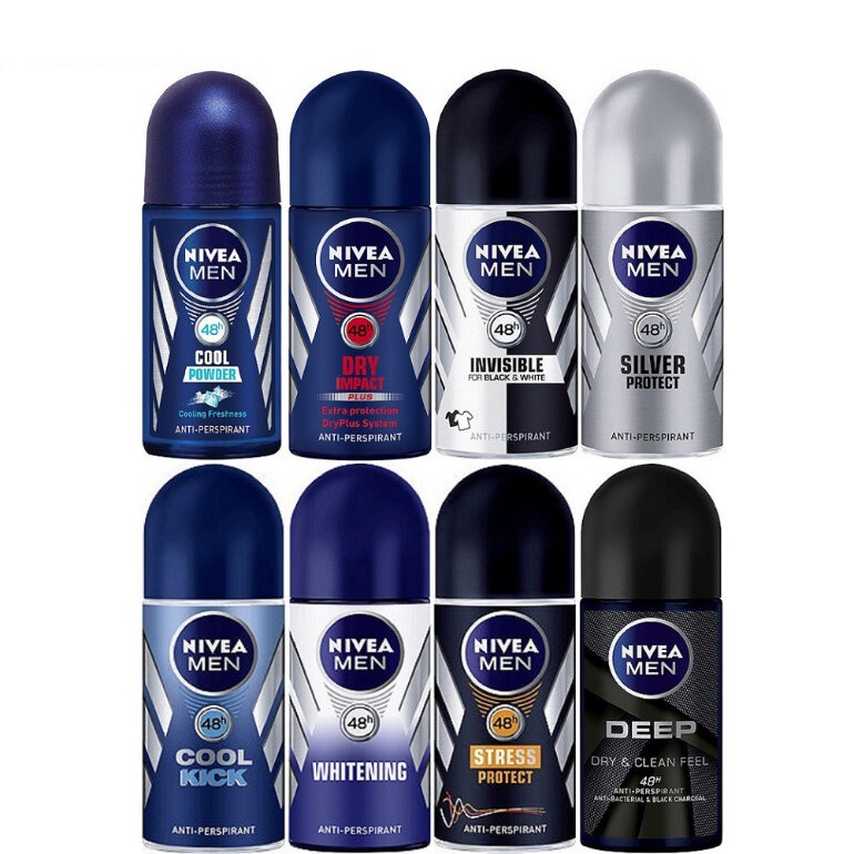 Lăn Khử Mùi Nivea Men 25ml - 50ml - Thái Lan