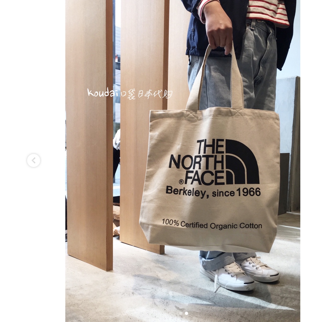 The North Face Túi Xách Canvas Cỡ Lớn Thời Trang Năng Động Mới