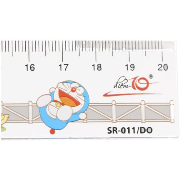 Combo 5 Thước thẳng Điểm 10 Doraemon SR-011/DO