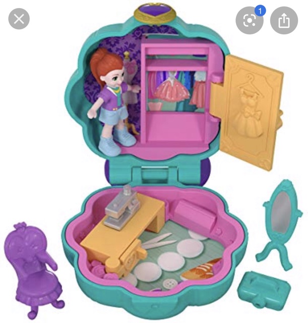 Set đồ chơi mini Vali Polly Pocket hàng Usa
