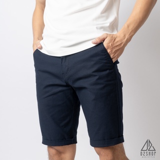 Quần Short nam D2shop vải kaki co giãn, màu xanh đen [L200]