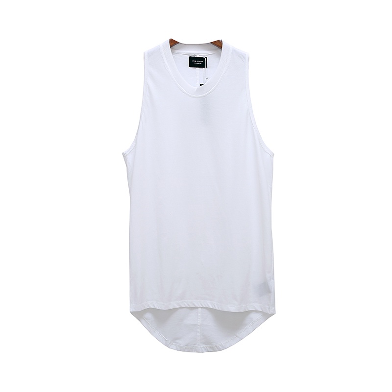 Áo Thun Không Tay Hở Lưng Thời Trang Đường Phố Cho Nam Nữ
