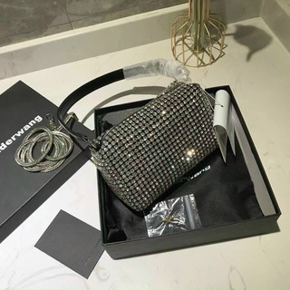 TÚI AA NGỌC TRINH ĐÁ KHÂU 4 góc FULLBOX lót chữ HÀNG SIÊU HOT