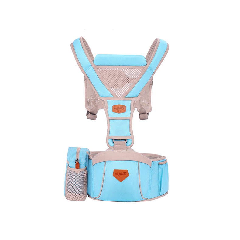 Xả - Địu trẻ em MAMBOBABY 4 tư thế có bệ ngồi, chống gù - địu em bé cao cấp