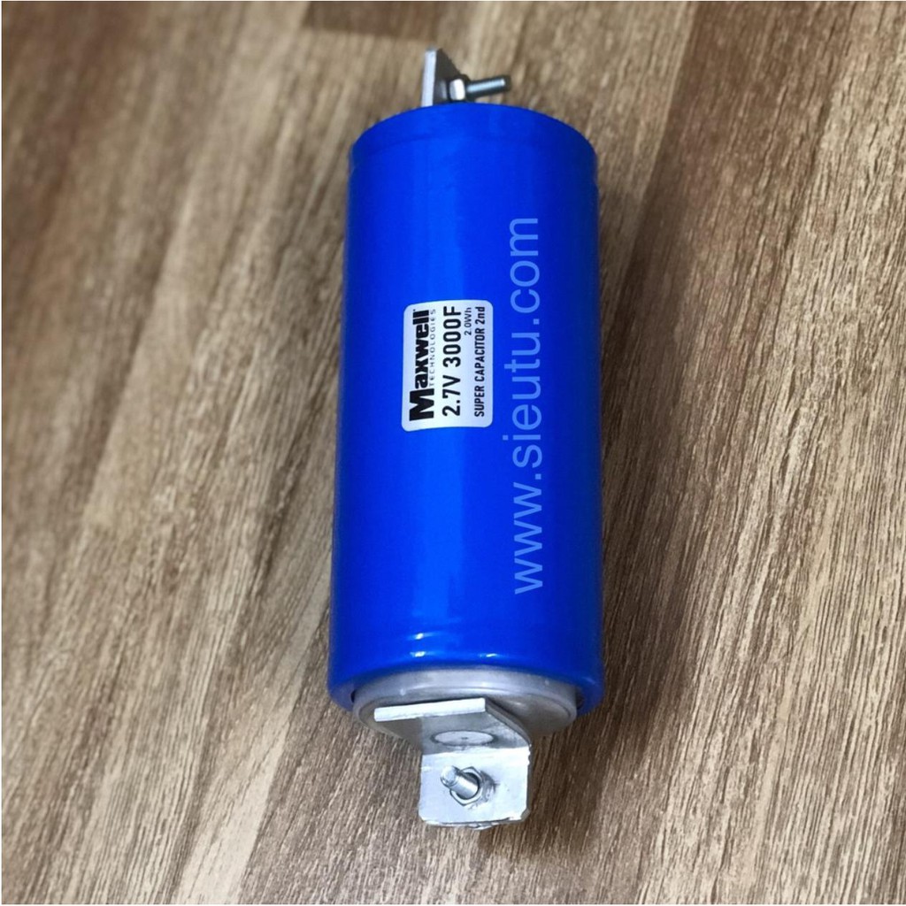 Siêu tụ điện Maxwell 3000F 2.7V 1000A USA