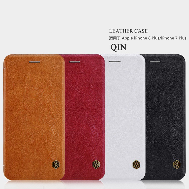 BAO DA IPHONE 8 PLUS - 7 PLUS NILLKIN QIN CHÍNH HÃNG | BigBuy360 - bigbuy360.vn