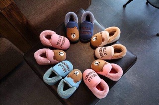 Giầy bông mềm giữ ấm cho bé yêu