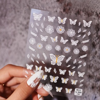 Miếng dán móng tay 3D - 5D nail sticker - Ann933233
