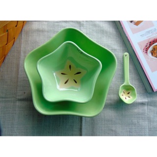 Set bát sứ khế xanh