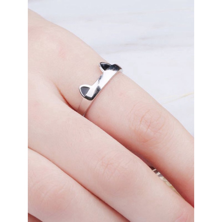 Nhẫn Hở Hình Chân Mèo Dễ Thương