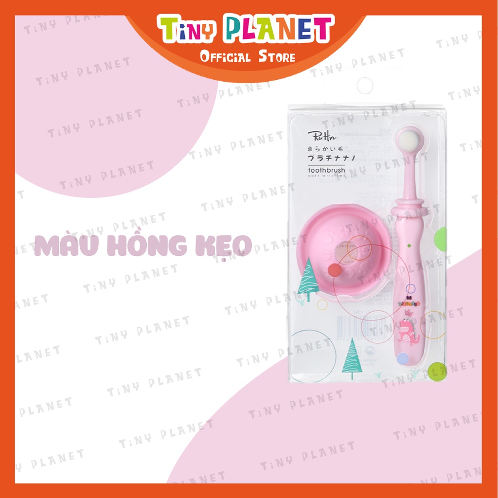 Bàn chải có chặn bảo vệ cho bé từ 6 tháng tuổi