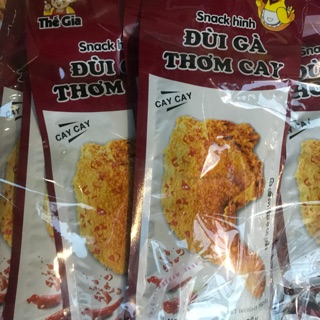 Snack hình đùi gà nâu 30 gói