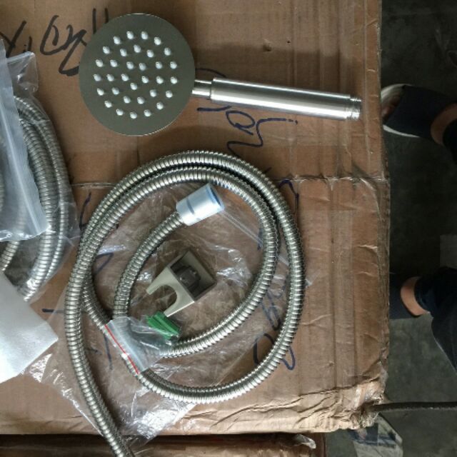 Bộ tay sen tròn inox 304 cao cấp