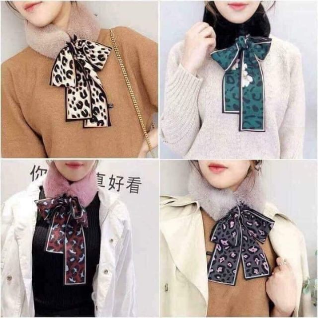Khăn Lông Thỏ ❤️FREESHIP❤️ khăn quàng cổ style Hàn Quốc TEARA