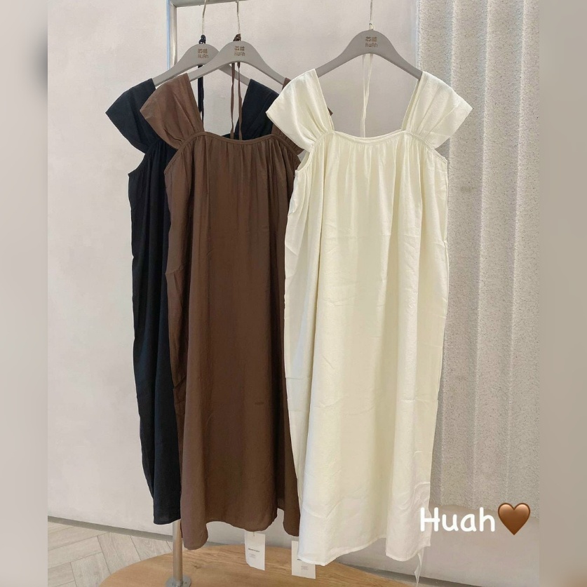 Đầm Bầu Váy Bầu Mùa Hè Sát Nách Tay Hến Dáng Dài Đi Biển Mặc Ở Nhà Xinh Xắn HD2703 Honey Mommy HD1607 Honey Mommy