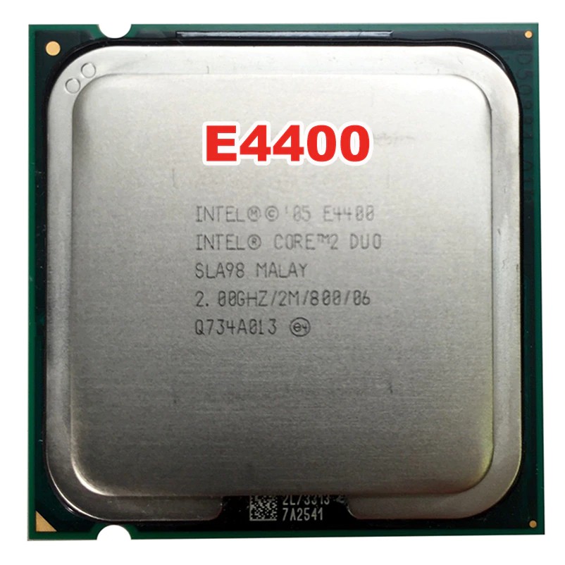 Ổ Cắm Intel Core 2 Duo E4400 Lga 775 Cpu (2Ghz / 2m / 800mhz) 65w | BigBuy360 - bigbuy360.vn