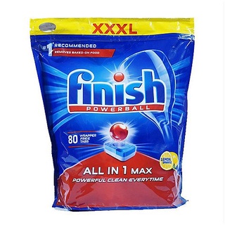 VIÊN RỬA BÁT FINISH ALL IN 1 ONE MAX 10 TÁC DỤNG - HƯƠNG CHANH
