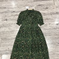 Đầm Asos bèo cổ nơ midi- D0045