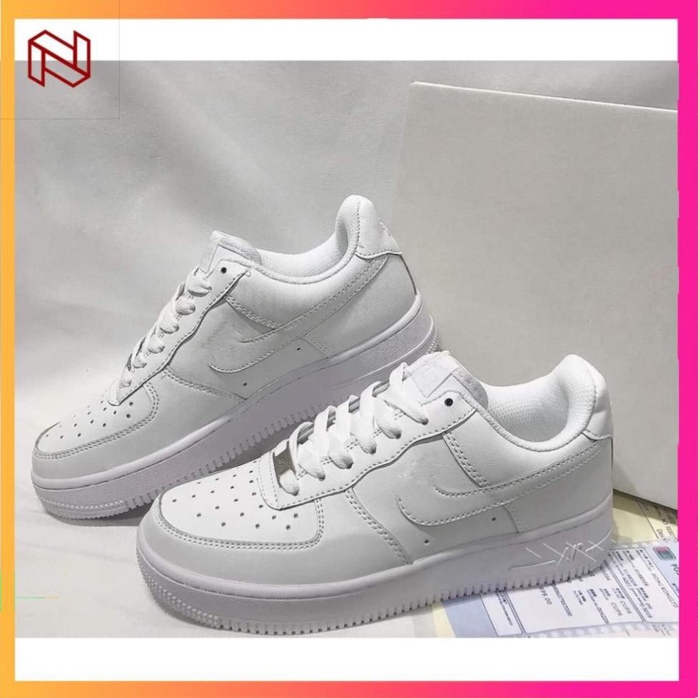 Giày AF1 full trắng mới nhất, siêu phẩm năm nay, fullsize 36-43 [form chuẩn đep] | BigBuy360 - bigbuy360.vn