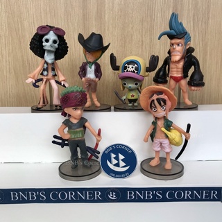 Bộ 6 nhân vật one piece - đảo hải tặc cao 6-9cm