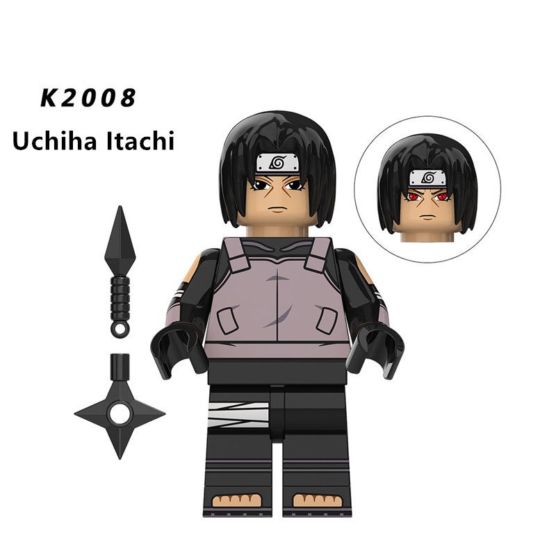 Mô Hình Đồ Chơi Nhân Vật Hoạt Hình Naruto KDL802 Sasuke Itachi Neji Hinata
