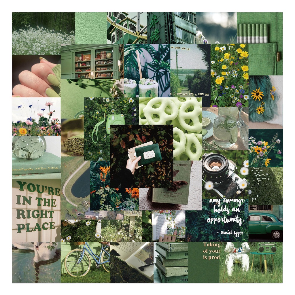 [Set 10 chiếc] Sticker Dạng Giấy Nhiều Chủ Đề, Màu Sắc Tem Dán Trang Trí Chống Nước Độc Đáo Đa Dạng Mẫu Mã