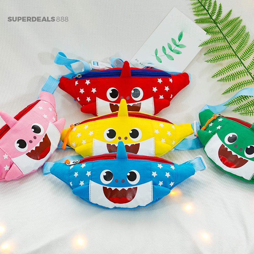 Túi đeo trước ngực hình cá mập đáng yêu hợp thời trang cho bé | BigBuy360 - bigbuy360.vn