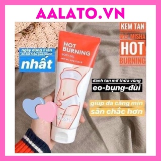 Kem Tan Mỡ Bụng Missha Hot Burning Perfect Body Gel 200ml Hàn Quốc, Gel Massage Giảm Thon Gọn Eo đùi bắp tay