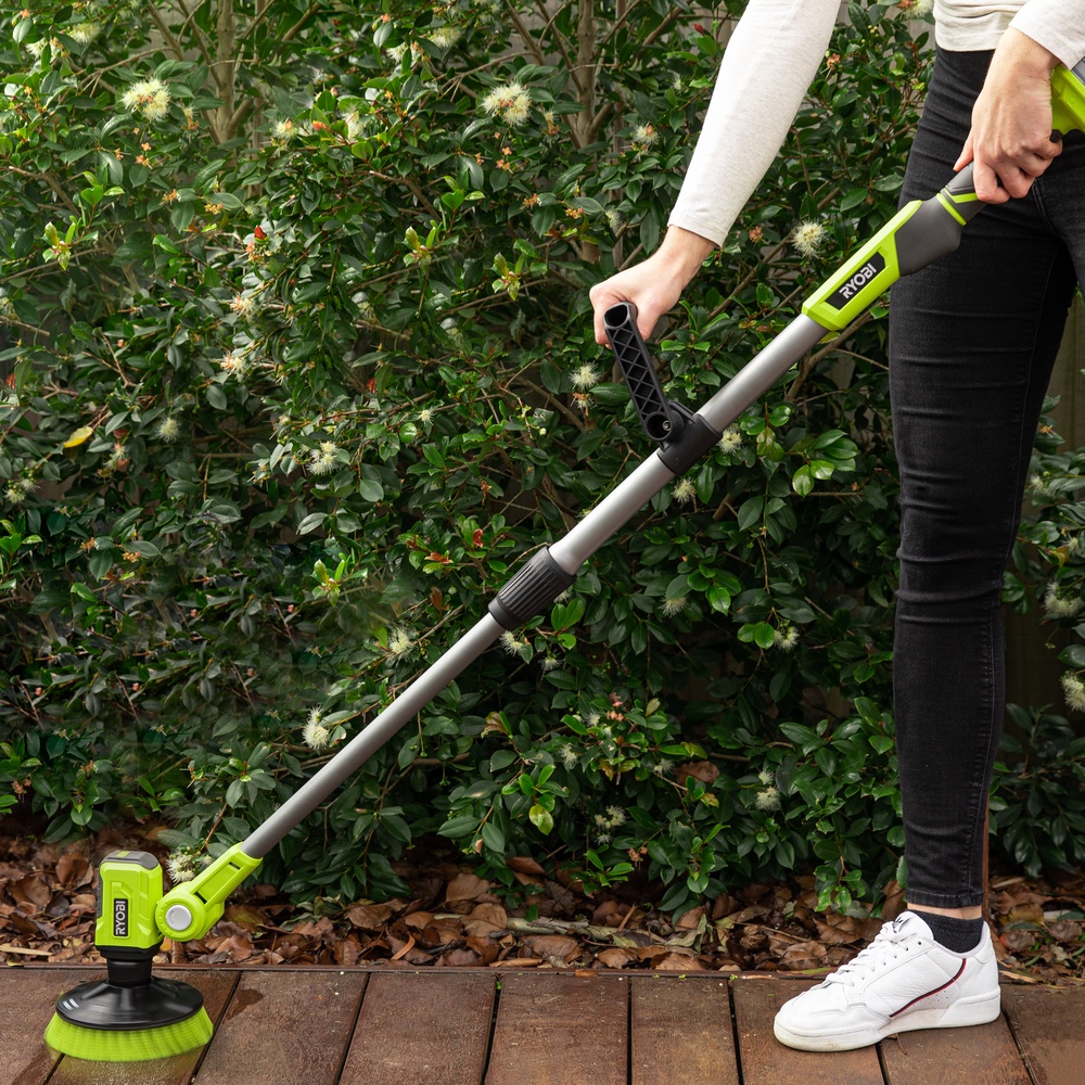 THÂN Máy chà sàn ryobi r18tps-0 - 95% BẢO HÀNH 3 THÁNG