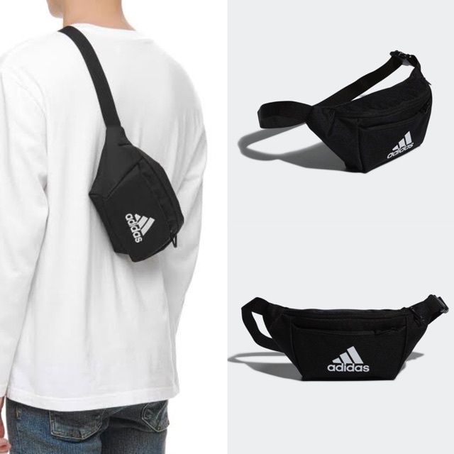 [CHÍNH HÃNG] Túi Đeo Chéo/Đeo Hông (Túi Bao Tử) Thể Thao Nam Nữ ADIDAS WAIST BAG - BLACK (Đen)