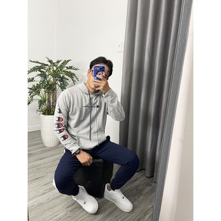 Áo Hoodie nam basic hoodie nam champi áo hoodie xám
