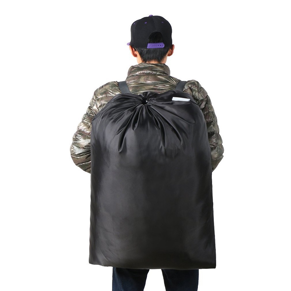 Ba Lô Đựng Đồ Giặt Bằng Polyester Chịu Được Sức Nặng Kèm 2 Dây Đeo Vai Có Thể Điều Chỉnh