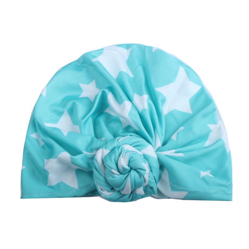 Nón mềm mại với họa tiết in hình ngôi sao dùng cho trẻ nhỏ