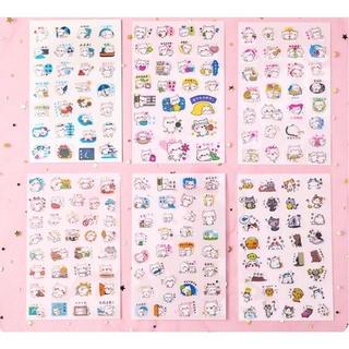 Set 6 miếng sticker hình bé mèo