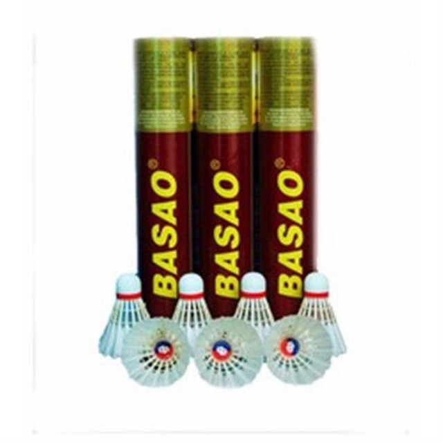 Hộp cầu lông thi đấu Basao 10 quả (chuẩn Basao)