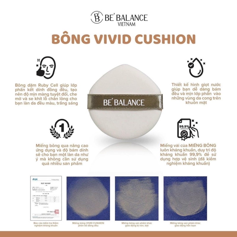 VIVID CUSHION - CĂNG BÓNG &amp; CHỐNG NẮNG SPF50+/ PA+++