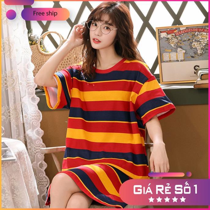 VÁY Dáng SUÔNG Mặc Ở Nhà, Đi Ngủ,Dạo Phố Xinh Xắn, Dễ Thương Cho Các Bạn Nữ 👗 *