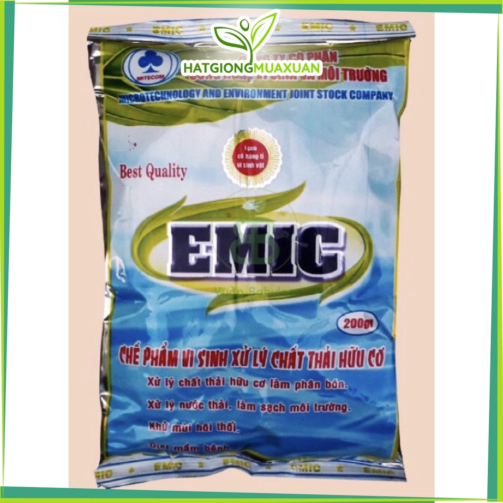 Chế phẩm vi sinh EMIC xư lý chất thải 200gr