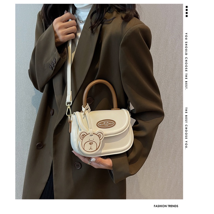 Túi Xách Đeo Vai Hình Vuông Cỡ Nhỏ Phong Cách retro Thời Trang Cao Cấp